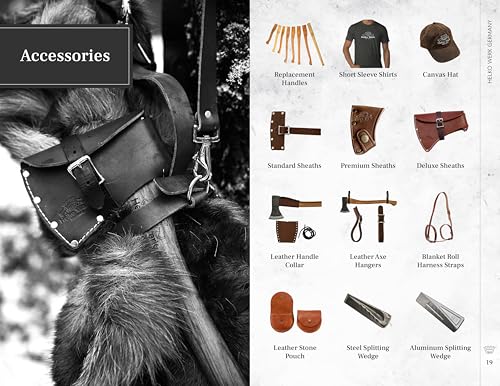 image for 1844 Helko Werk Germany Leather Axe Handle Collar - Axe Collar, Handle