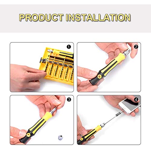 Tournevis de précision multi hex résolvant le problème des vis bloquées et foirées - 6