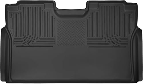 Husky Liners - Tapete delantero para piso de automóvil, SuperCrew, Negro