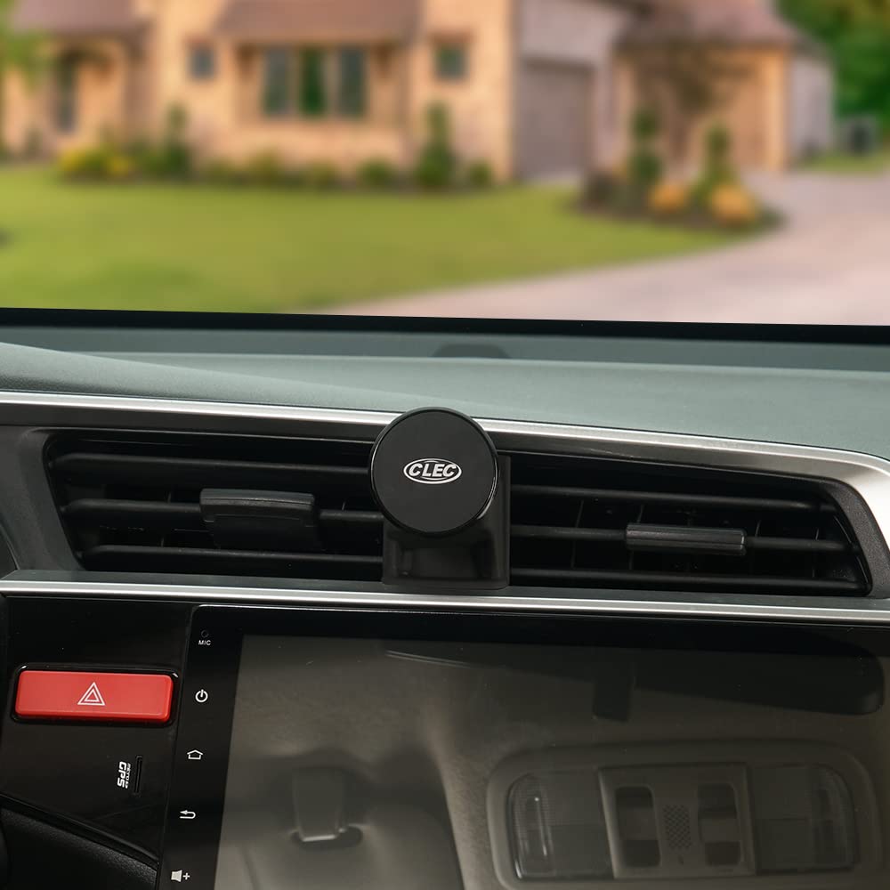 Kucok Phone Car Mount Magnetic Fit for Honda Fit 2017 2018 2019 2020 2021,Hand Free Car Phone Holder Mount Mini Size for Dashboard,Magnet Car Stand Car Vent Mount for 3-7 Inch Phone