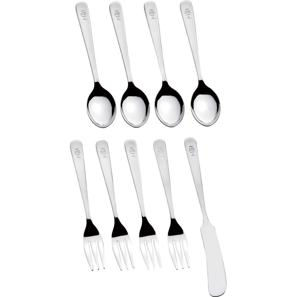 P様用出品 計９本 スプーン(小)、フォーク(小)、ディナーナイフ3本x3セット 楽天市場】カトラリーセット ナイフ フォーク スプーン 1人用 5