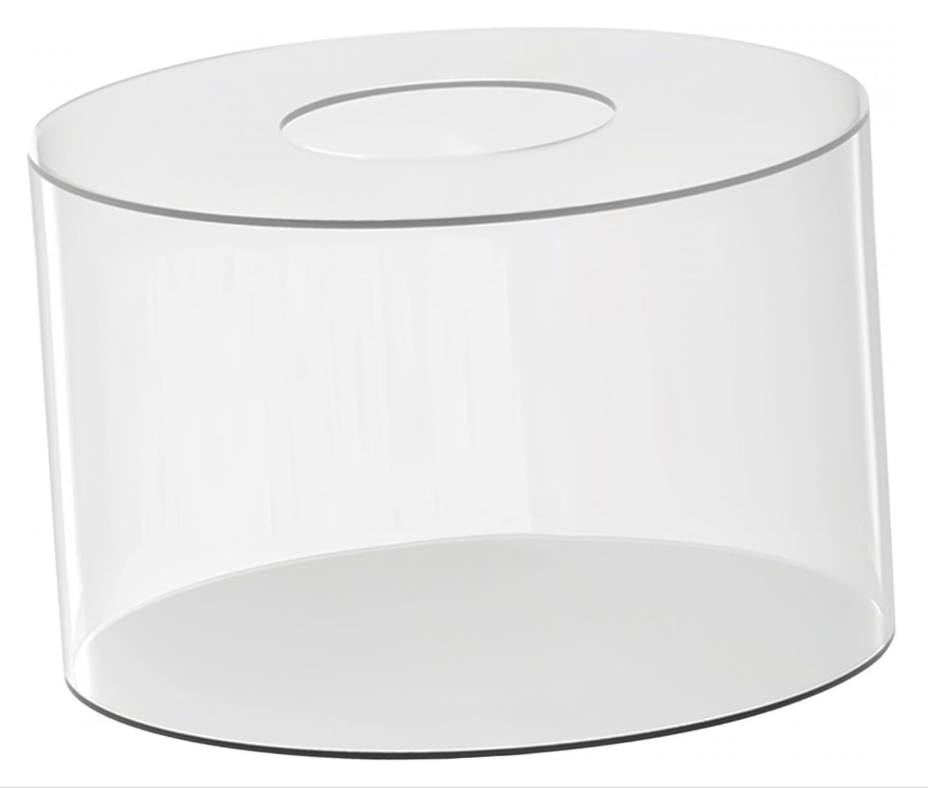 Alzata per torta in acrilico da 3 pezzi con luci a LED, 15,2 cm