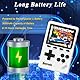 Neocade Retro-Handheld-Videospielkonsole, 40 Pico-lizenzierte Retro-Spiele Vorinstalliert, Kompatibel mit PIKO/GBA-Kassette – Weiß