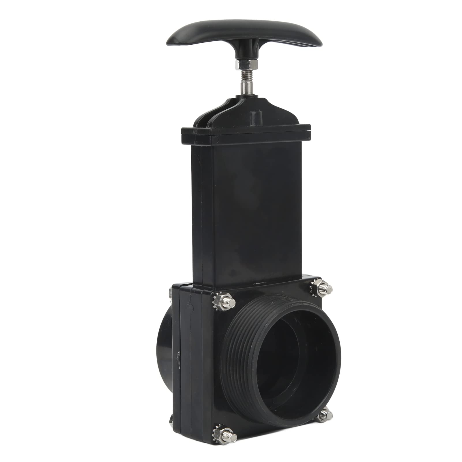 Válvula de Drenaje de RV Válvula de Drenaje de Residuos Válvula de ABS Resistencia Al Desgaste para Tanque de Agua de Caravana 50 Mm ID Válvula de Alcantarillado de Residuos RV