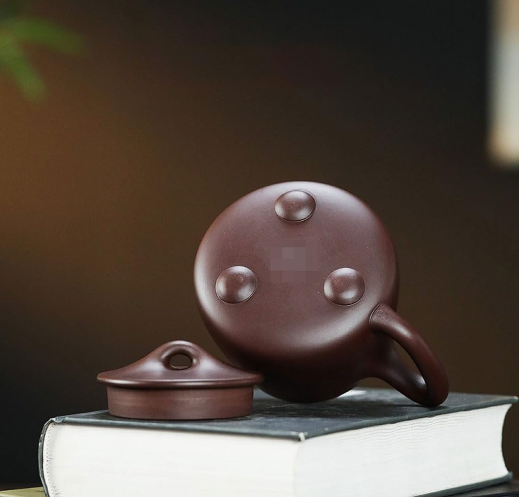 Kubki Matcha Fioletowy kubek z piaskiem 420 ml Ręcznie grawerowany kubek do herbaty z pokrywką Zestaw do herbaty Kung Fu Chiński kubek do herbaty zestaw do herbaty z zaparzaczem