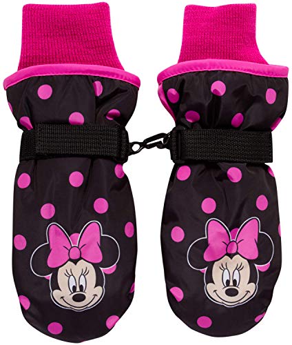 Moufles de ski Minnie Disney pour bébé fille âgée de 2 à 4 ans