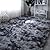 ROCYJULIN Area Rug 5x7 for Bedroom, Fluffy 5x7 Area Rugs for Living Room, Ultra Soft 5x7 Rug Non-Slip Shag Fuzzy Rug for Nursery, Kids, Girls, Boys, Grey