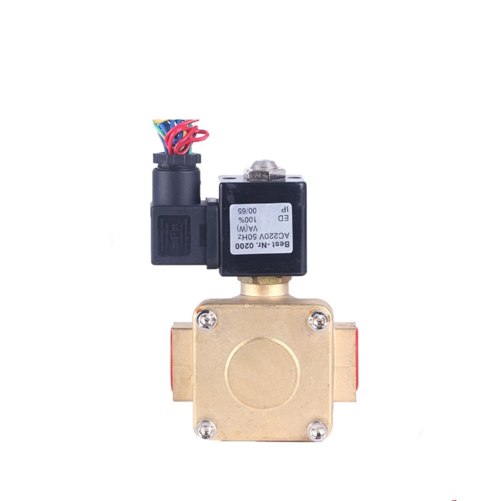 1/4" 3/8" 1/2" 3/4" 1 "1-1/4" 1-1/2" 2" Wysokie ciśnienie 1,6 Mpa 0927 Mosiądz Zawór elektromagnetyczny normalnie zamknięty (24vac-normalnie zamknięty, 927500)
