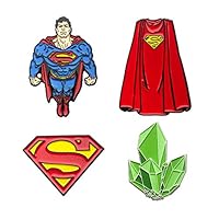 Algopix Similar Product 7 - DC Comics Unisex Adult Superman Enamel