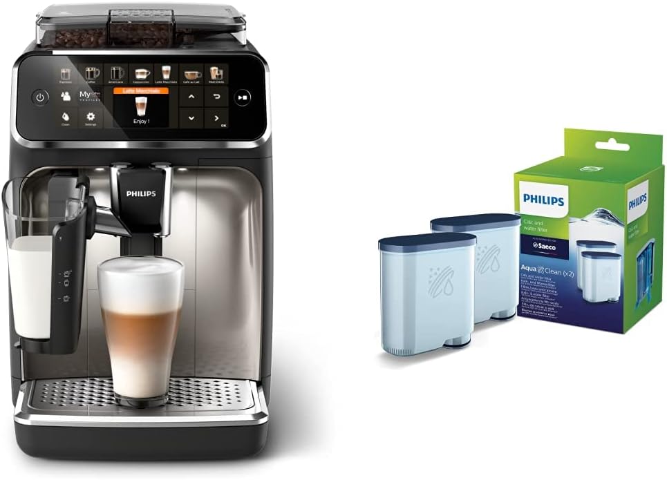 Philips 5400 Series Fully Automatic Espresso Machine (EP5447/94