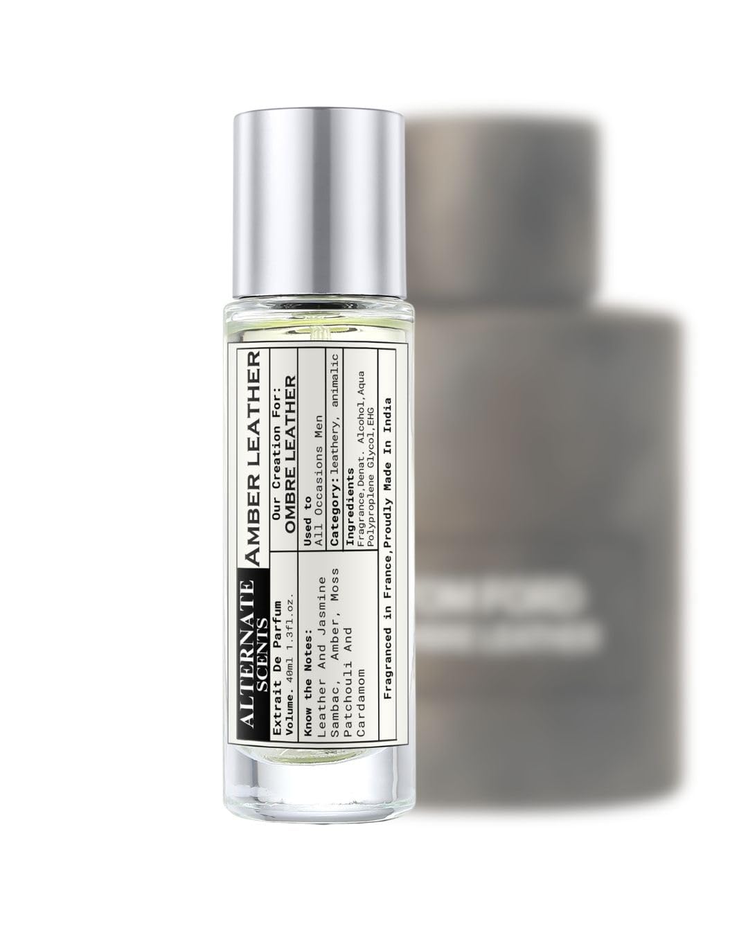 Alternate Scents Amber Leather 40ml Perfume for Men