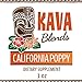 California Poppy Kava Tincture Blend – Noble Kava Root with Pure California Poppy | Natural Sleep Support & Relaxation