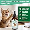 Vomiting Relief for Cats, Cat Vomit Remedy, Digestive Support Drops with Probiotics to Help Reduce Vomiting, Hairballs & Sensitive Stomach, Supports Gut Health, Easy to Mix with Food - 2 FL OZ #2