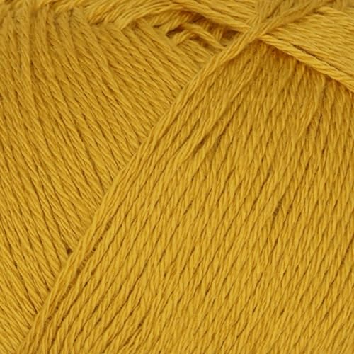 Image of JubileeYarn Baby Soft Bamboo Cotton Yarn - 50g /Skein - Goldenrod - 4 Skeins