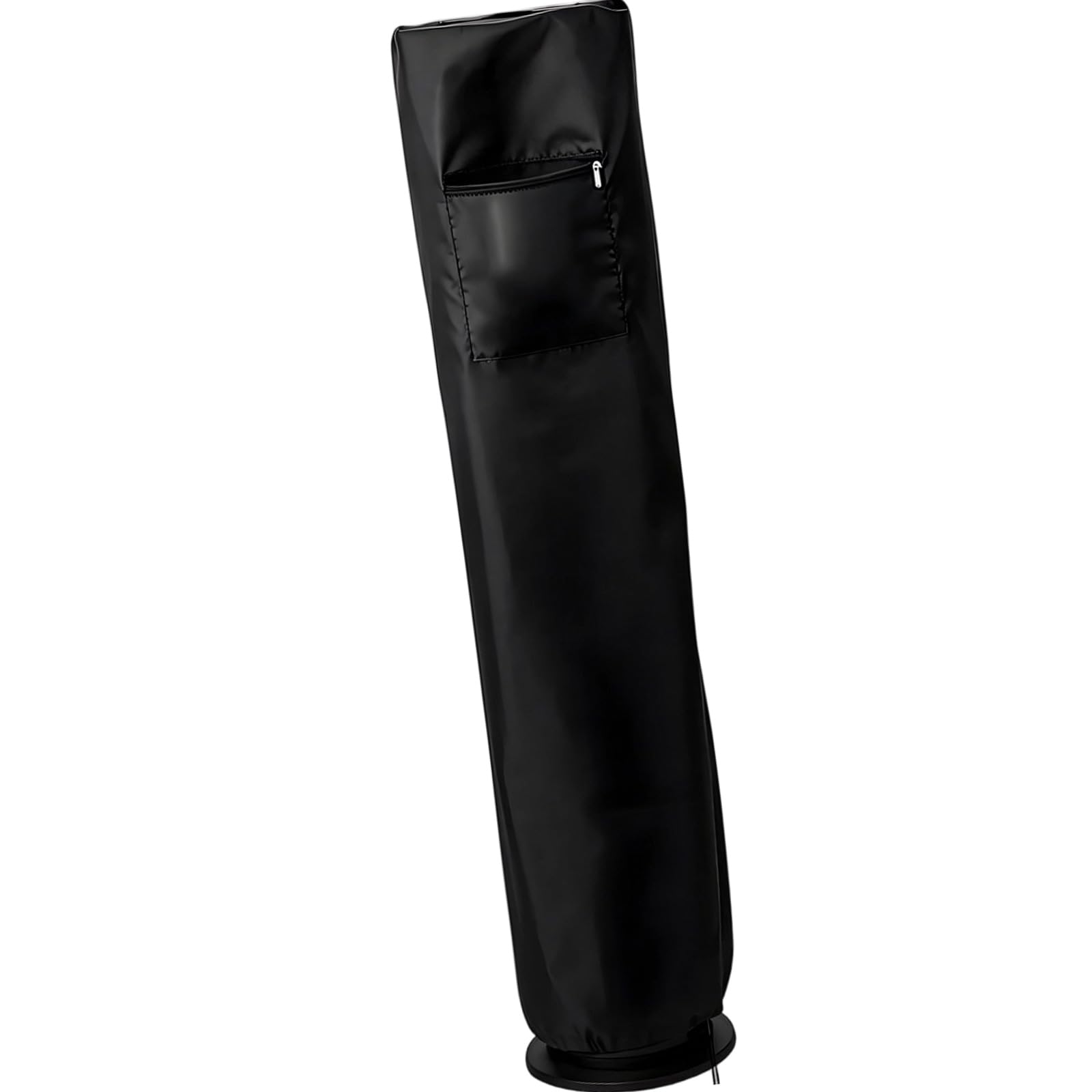 Jazuaiao Compact Protective Enclosure for Standing Air Circulators Contains Accessory Bag and Travel Container Tower Fan Cover