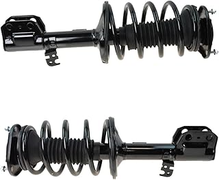 EIOFEVY Shocks Struts Absorber Gas Lift Struts Amortiguador 2pcs Suspension Complete Shock Absorber Strut and Spring Set Assembly Front Left/Right Side Loaded SR4118 172117 SCA57138