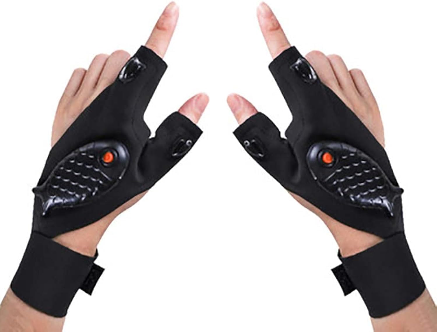 Mens Women Gifts LED Flashlight Gloves Waterproof-Gifts for Dad Grandpa Papa Rechargeable Lighted Glove Lights Finger Cool Gadgets Tools Gift Ideas Unique Birthday Present for Husband Stocking Stuffer