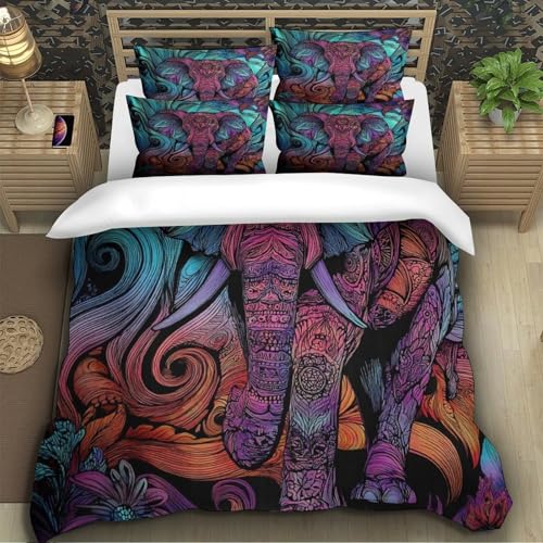 Housse de couette guitare électrique lit double microfibre 3D - 5