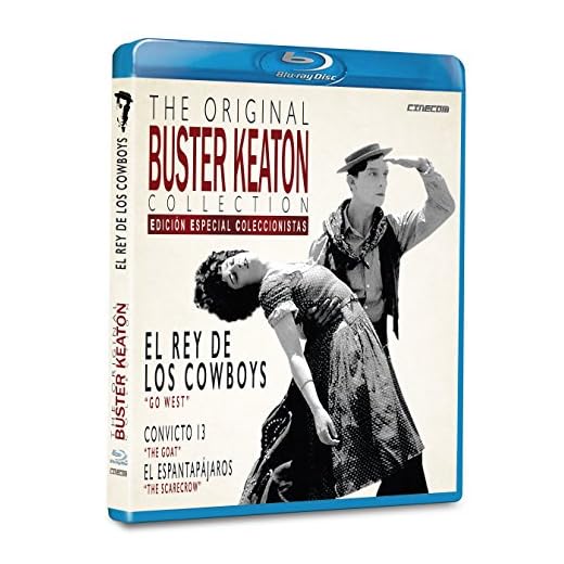 El Rey de los Cowboys BD Go West + Convicto 13 The Goal + El Espantapajaros The Scarecrown [Blu-ray]