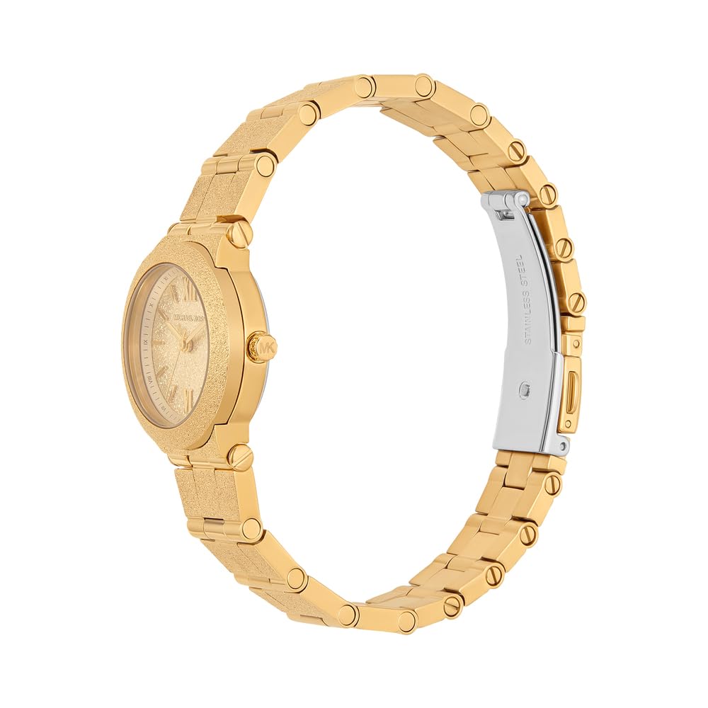Michael Kors Billie Dam 26 mm guldtonat rostfritt stål klocka, MK7554