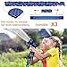 Gartenschlauch Flexibel, Wasserschlauch Dehnbar Flexibler Gartenschlauch 30 m mit 7 Funktionen Garten Handbraus, Schlauch Flexibel Bewässerung für Garten Haustier Autowäsche (Blau-100FT)