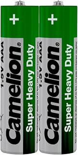 بطارية ايه ايه ايه فائقة التحمل 10100203 R03 من كاميليون (عبوة من قطعتين) (تغليف تغليف منكمش)