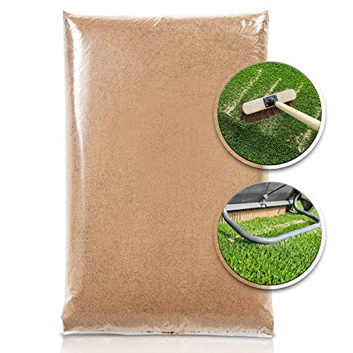 Kiln Dried Sand Infill for Artificial Grass - 25kg Bags - Protects & Supports Artificial Turf, Improves Drainage and Increases the Lifespan of Artificial Lawns