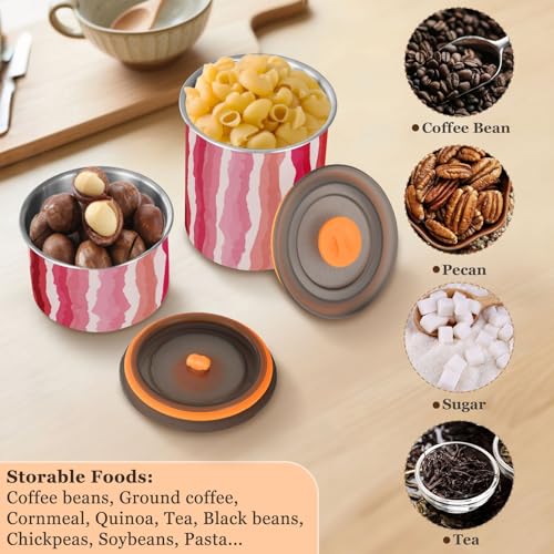 Envase Hermético para Café de Acero Inoxidable 30 oz miniatura 5