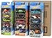 Hot Wheels Variety with Fun Park Cars Wave Crashers and Hot Trucks 5-Pack 1:64 Scale Die-Cast Cars Collectors of All Ages Premium Graphics Exclusive Great Gift Idea 3 Years and Older
