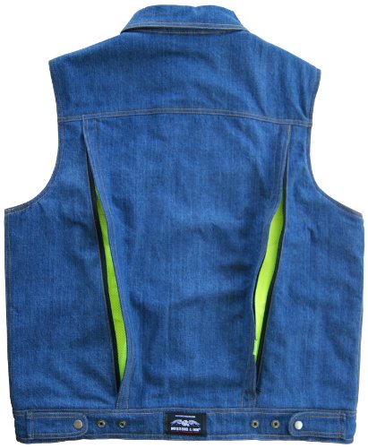 Image of Missing Link Lawless Reversible Denim Safety Vest