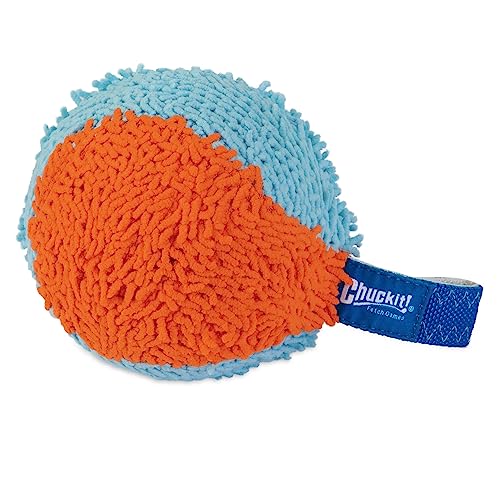 Image of Chuckit! Indoor Fetch Shaker for Dogs - Interactive Dog Toys for Boredom, 7.75 Inch, Orange and Blue