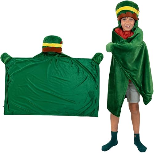 Miniatura 2 de Dr. Seuss El Grinch Ropa de Cama de Vacaciones de Felpa Supersuave con Micro Raschel, 90 in x 90 in, (Producto Oficial Licenciado) de Franco Manta