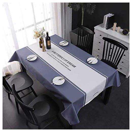 Fyrkantig bordsduk, fläckbeständig och spilltät matsal tvättbar polyester bordsduk lämplig, för matbord, soffbord-85 x 85 cm/33 x 33 in-G