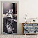 wandtattoo tiger liegend ❤ Sparen Sie Ihre Renovierungskosten: Als wandbild wallpaper für zuhause, wohnzimmer, schlafzimmer, esszimmer, badezimmer, küche, schule, klassenzimmer, büro, tür, Deckungsschaden.Sparen Sie Geld und Zeit.