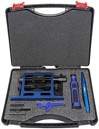 The Ultimate Complete Armorer Kit includes Front and Rear Sight Installation + Disassembly Tool and More in Foam Lined Storage Case works with Glock 17 19 19X 20 22 23 29 31 32 37 38 43 43X 45 48