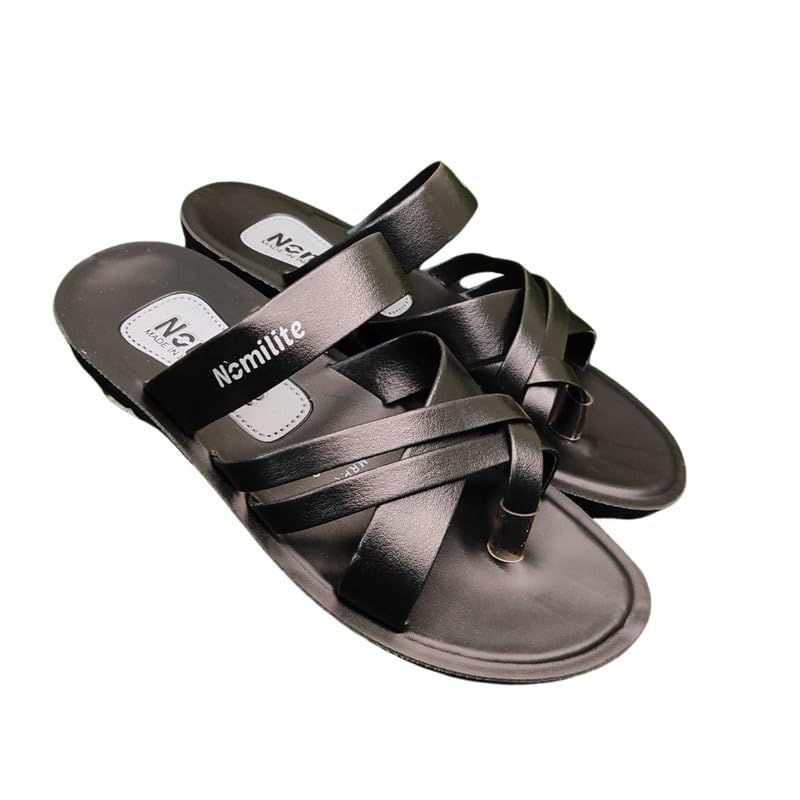 Nomi-liteTurbo-06 Men's Sandal/Chappal | Faux Leather