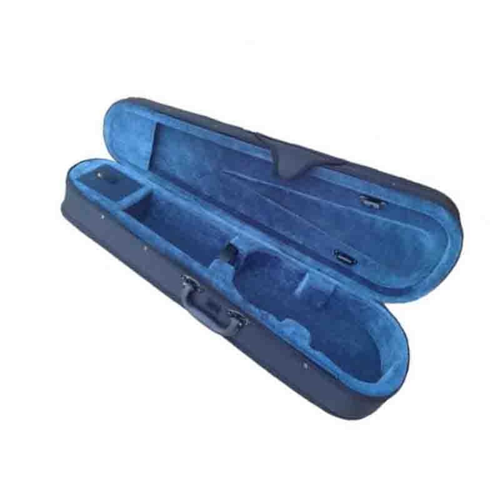 Accesorios Profesionales Violin Estuche Rígido De Espuma Triangular Para Violín 4/4 3/4 1/2 1/4 Y 1/8 Accesorio Profesional(3/4)