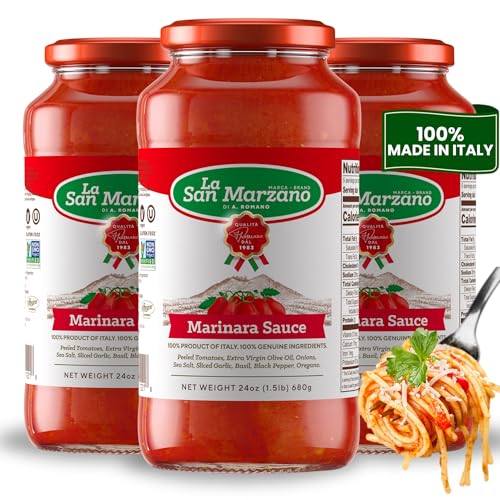La San Marzano Marinara Sauce, 24 oz, Pasta Sauce Made