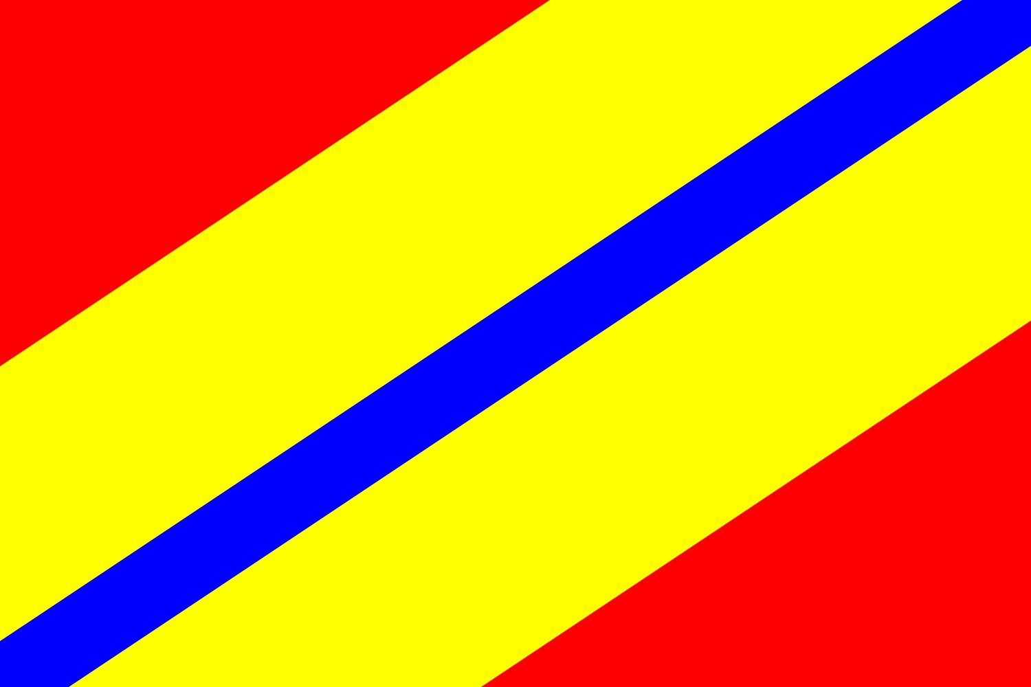 Drapeau Large Hranice grand format en tissu premium résistant aux intempéries