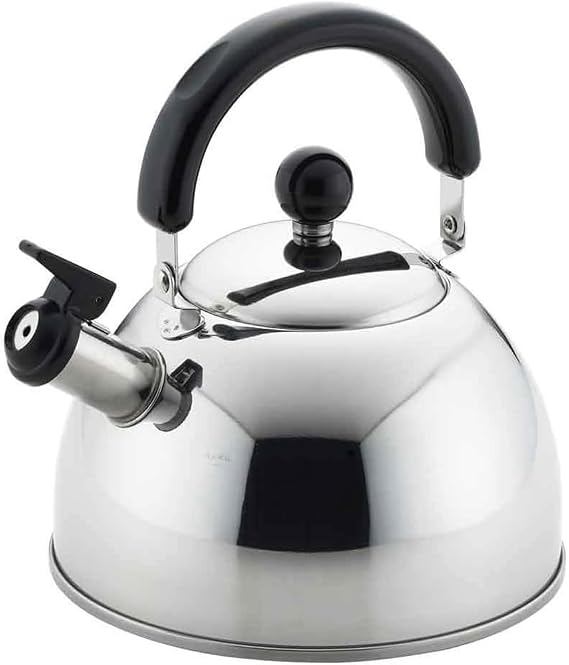 Yoshikawa Yoshikawa Made in Japan Whistling Kettle 2.5L NEW Prel Silver SJ2220
