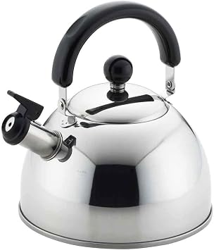 Yoshikawa Yoshikawa Made in Japan Whistling Kettle 2.5L NEW Prel Silver SJ2220