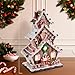 Kurt S. Adler 13-Inch Gingerbread Cookie 3-Layered LED House (GBJ0016)