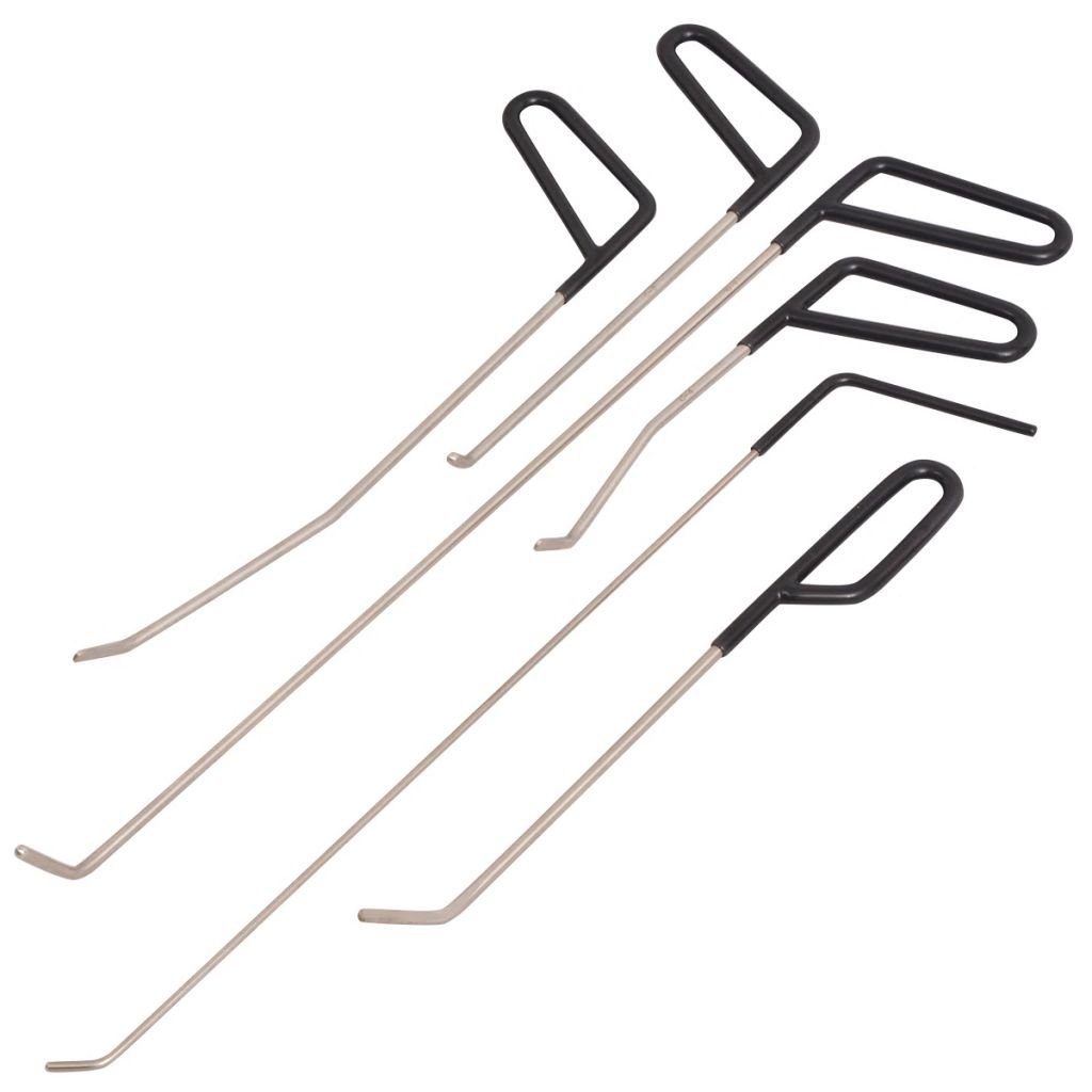 Tidyard lackfreies Dellen Reparatur-Set Puller Kit,Lackschadenfreier Ausbeulwerkzeugsatz Ausbeulwerkzeug Set für DIY Fahrzeuge Werkstattausrüstung Waschanlage Dellen Reparatur Edelstahl