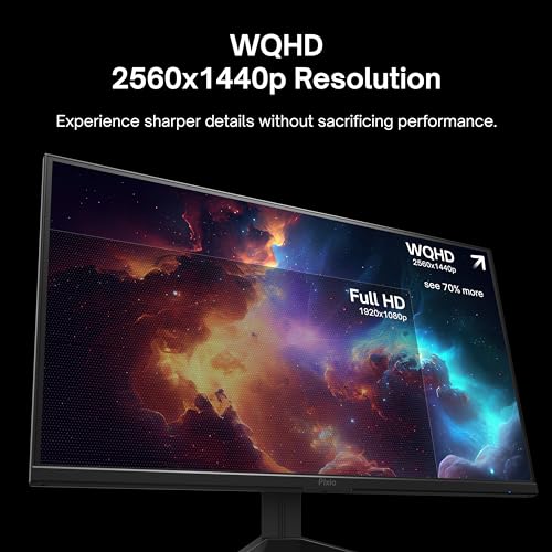 Pixio PX274 Prime 27 inch 75Hz IPS WQHD 2560 x 1440p Wide Screen Display Adaptive Sync Productivity Gaming Hybrid Monitor - Image 4