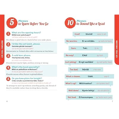 Lonely Planet Fast Talk Finnish (Phrasebook) Paperback July 18, 2023