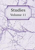 Studies Volume 11 5519334811 Book Cover