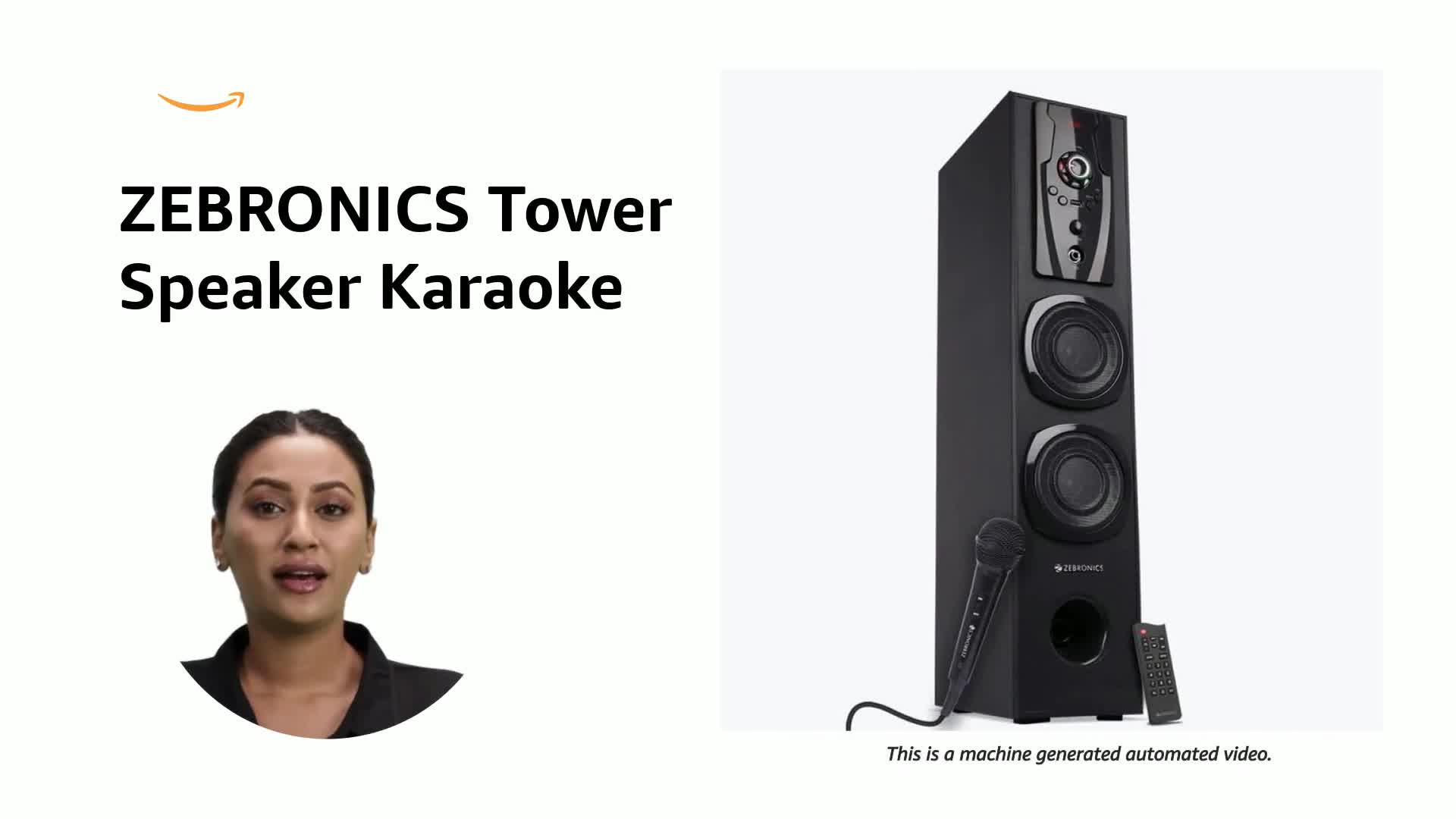 ZEBRONICS Zeb-Legend Wireless BT/USB/FM/AUX/MIC Input LED Display