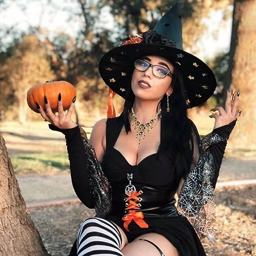 Halloween Skeleton Necklace Earrings for Women Pirate Skull Tassel Necklace Halloween Jewelry2