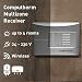 COMPUTHERM Q8RF Multi-Zona: 2 x termostatos digitales programables inalámbricos & 1 regulador...