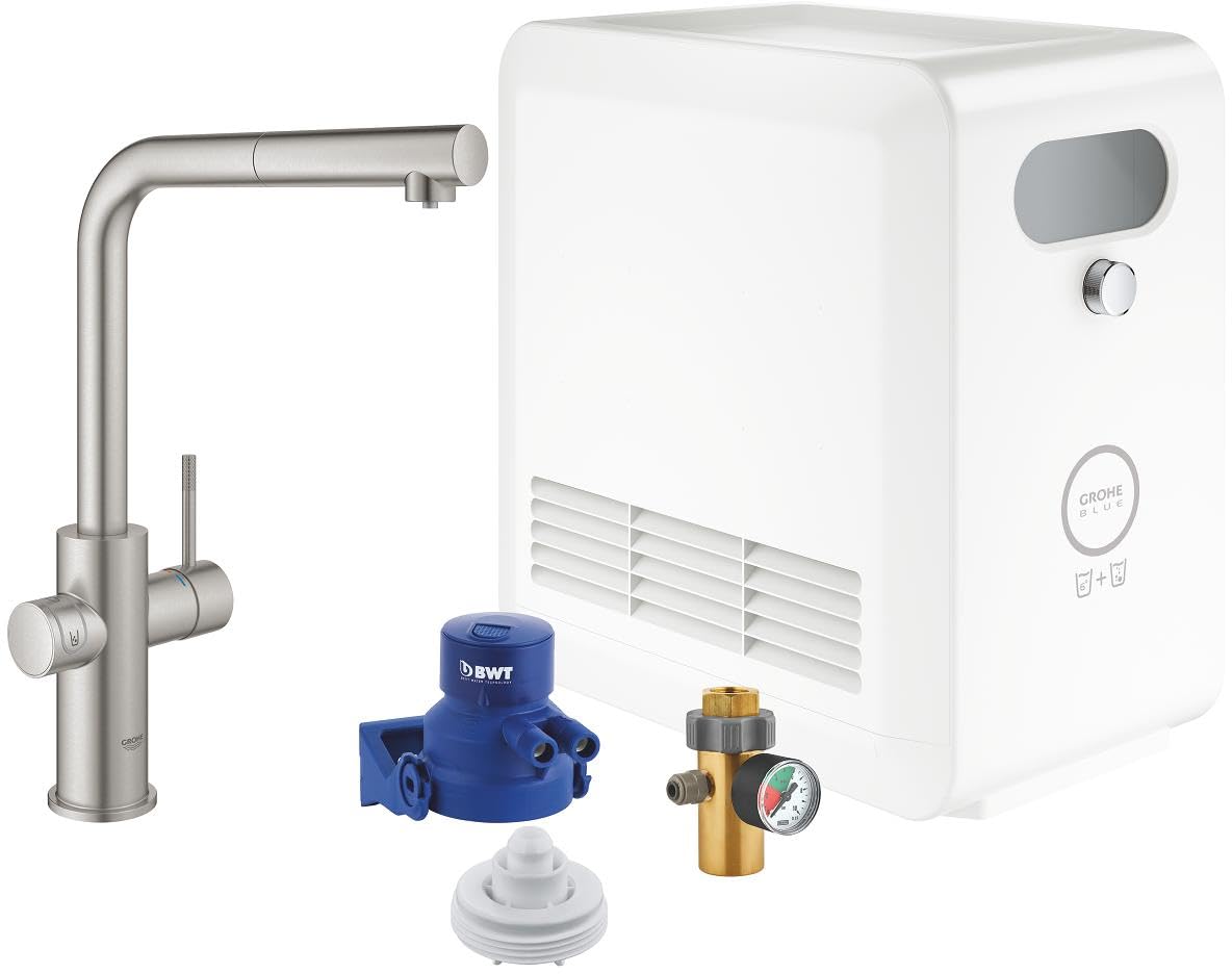 GROHE31326DC2 Blue Starter Kit, supersteel